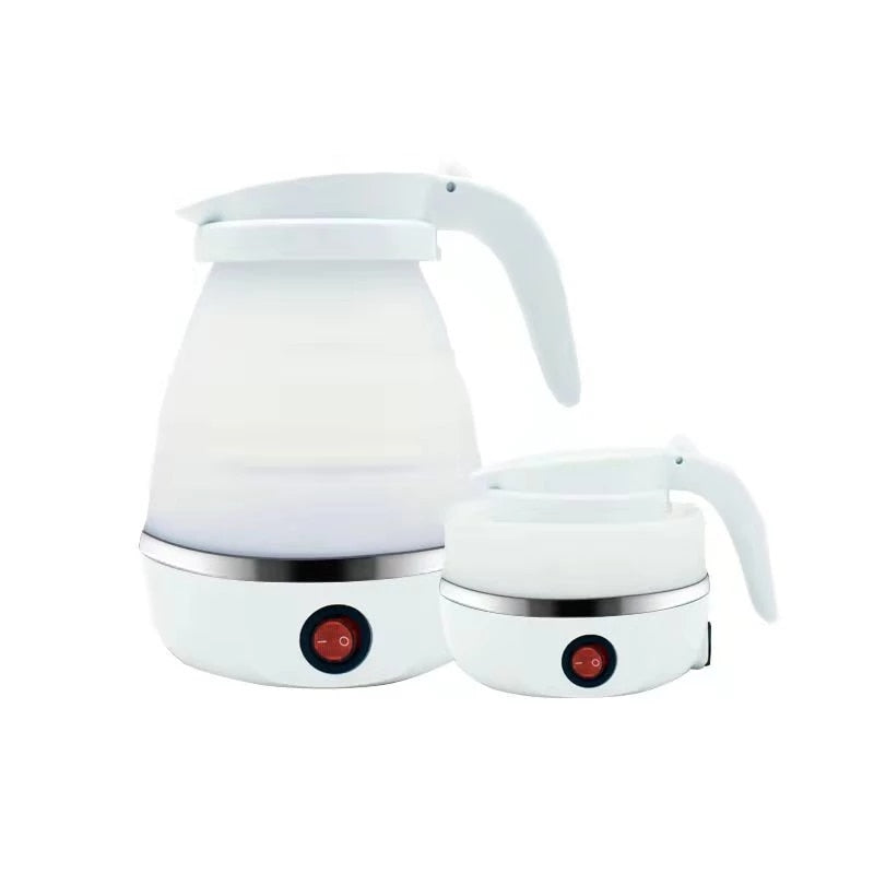 Foldable & Portable Electric Kettle – 600ml Travel & Home Teapot Water Heater