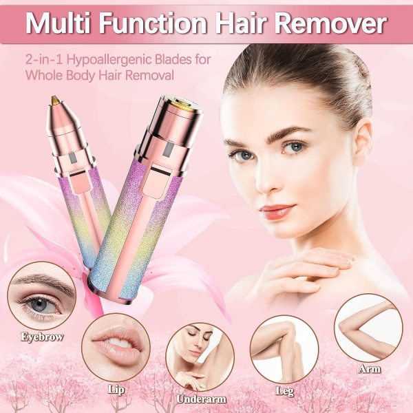 2 in 1 Flawless Eyebrow Hair Remover