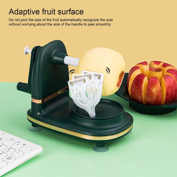 Manual Rotation Multifunctional Apple Peeler Creative Kitchen Cutter Tool